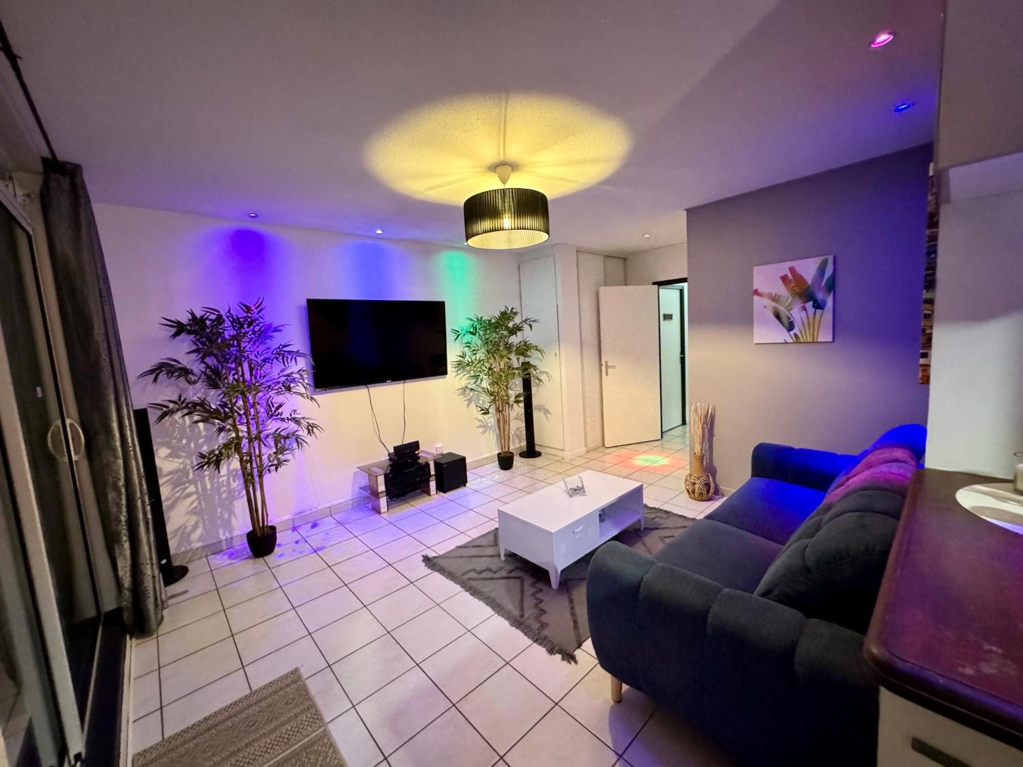 Exotic Palm , 1 Chambre Climatisee, Wifi Fibre, Vue Mer Fort-de-France Dış mekan fotoğraf